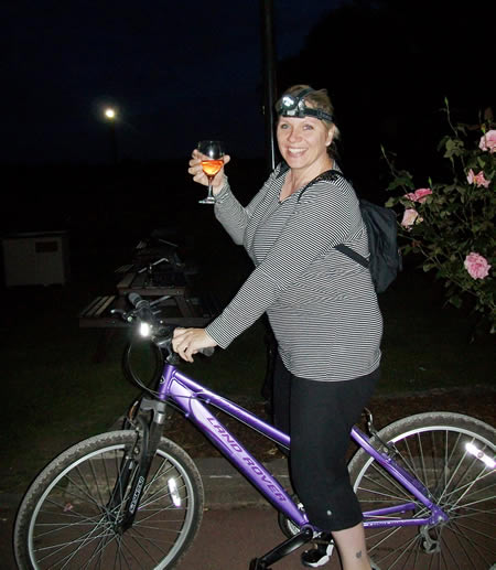 Jane Smith, ready for the journey back!